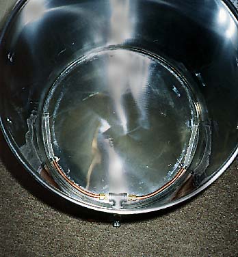 Inside kettle (before thermowell)